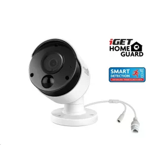 iGET HOMEGUARD HGNVK930CAM Cameră PoE FullHD suplimentară PoE pentru sistemul de camere iGET HGNVK85304, sursă de alimentare PoE, IP66