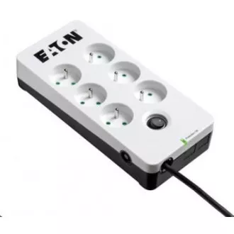 Eaton Protection Box 6 FR, protectie la supratensiune, 6 prize, 1m Eaton Protection Box 6 FR, protectie la supratensiune, 6 prize, 1m