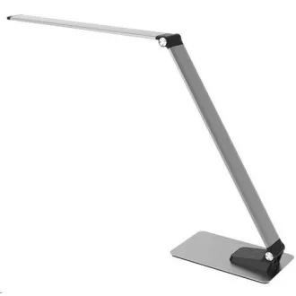 Lampa de masa Solight LED reglabila, 11W, schimbare cromatica, aluminiu periat, argintiu Lampa de masa Solight LED reglabila, 11W, schimbare cromatica, aluminiu periat, argintiu