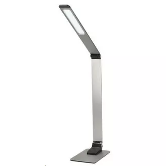 Lampa de masa Solight LED reglabila, 11W, schimbare cromatica, aluminiu periat, argintiu Lampa de masa Solight LED reglabila, 11W, schimbare cromatica, aluminiu periat, argintiu