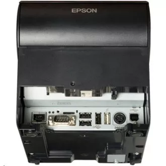 Imprimanta de marcat EPSON TM-T88VI, RS232 / USB / LAN, buzzer, negru, cu alimentare