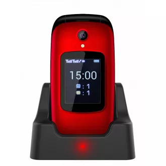 EVOLVEO EasyPhone FD, telefon mobil pentru seniori cu suport de încărcare (culoare roșie) EVOLVEO EasyPhone FD, telefon mobil pentru seniori cu suport de încărcare (culoare roșie)