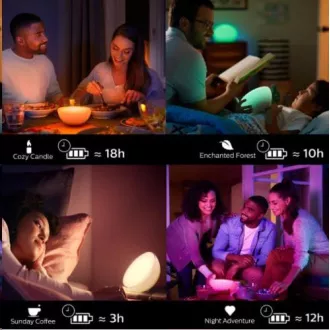 PHILIPS COL Hue Go Corp de iluminat portabil Hue White și ambianță de culoare PHILIPS COL Hue Go Corp de iluminat portabil Hue White și ambianță de culoare