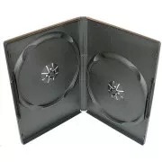 Cutie OEM pentru 2 DVD-uri slim 9mm negru (pachet de 100 buc)