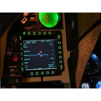 Panouri de navigație Thrustmaster MFD Cougar Pack - replică US Air Force F-16 MFD