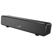 Difuzor GENIUS USB SoundBar 100 / cu fir / 6W / USB / 3, mufă 5" / negru