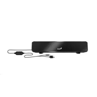 Difuzor GENIUS USB SoundBar 100 / cu fir / 6W / USB / 3, mufă 5" / negru