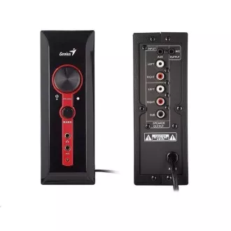 GENIUS repro GX GAMING SW-G2.1 1250 Ver. II / 2.1 / 38W / Negru