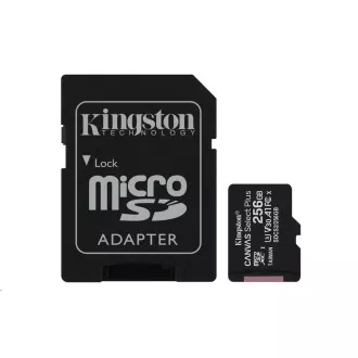 Card Kingston 256 GB micSDXC Canvas Select Plus 100R A1 C10 + adaptor SD Card Kingston 256 GB micSDXC Canvas Select Plus 100R A1 C10 + adaptor SD