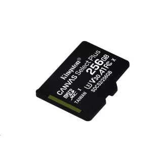Kingston 256 GB micSDXC Canvas Select Plus 100R A1 C10 - 1 buc