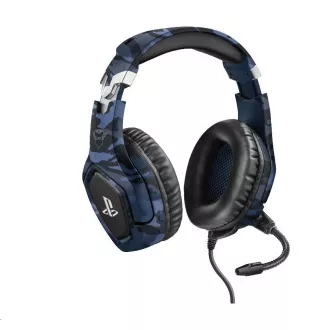 Căști de gaming TRUST GXT 488 Forze-B PS4 - cu licență Sony - albastru