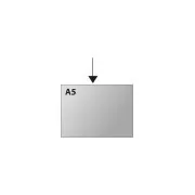 Coperta A5 218x160x0,35mm "U" transparent transparent 100buc