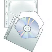 Husa pentru 1 CD 135x155x0,4mm PP 10buc transparent