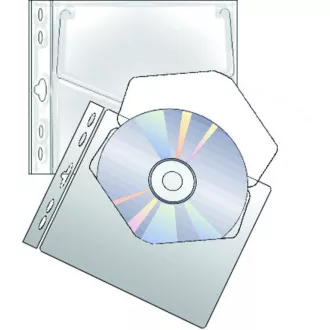 Husa pentru 1 CD 135x155x0,4mm PP 10buc transparent Husa pentru 1 CD 135x155x0,4mm PP 10buc transparent