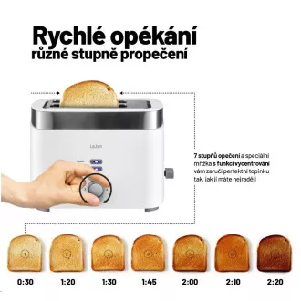 Prăjitor de pâine Lauben T17WS Prăjitor de pâine Lauben T17WS