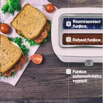 Prăjitor de pâine Lauben T17WS Prăjitor de pâine Lauben T17WS