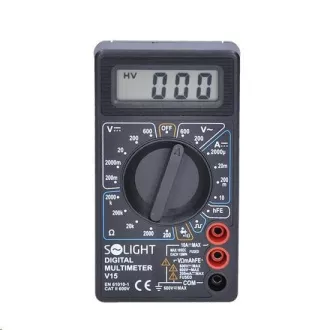 Multimetru ușor, max. AC 500V, max. DC 500V / 10A, test diode, sonerie Multimetru ușor, max. AC 500V, max. DC 500V / 10A, test diode, sonerie