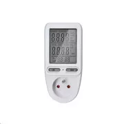 Contor de energie digitală Solight, afișaj mare