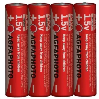 AgfaPhoto baterie zinc AAA, shrink 4buc