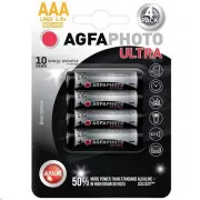 Baterie alcalină AgfaPhoto Ultra LR03 / AAA, 4buc