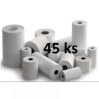 Rola de hârtie bandă de hârtie TERMO, 80/80/12 (80m) - 45 buc