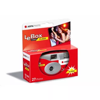 Agfaphoto LeBox Flash 400/27 - cameră analogică de unică folosință