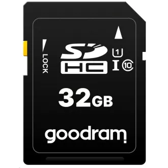 Card SDHC GOODRAM de 32 GB (R: 100 / W: 10 MB / s) UHS-I Clasa 10