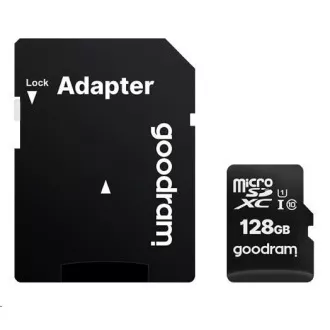Placă microSDXC GOODRAM 256GB M1AA (R: 100 / W: 10 MB / s), UHS-I Clasa 10, U1 + Adaptor Placă microSDXC GOODRAM 256GB M1AA (R: 100 / W: 10 MB / s), UHS-I Clasa 10, U1 + Adaptor