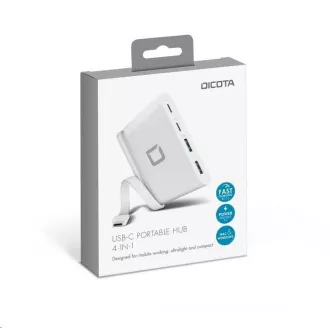 Hub portabil DICOTA USB-C 4-în-1