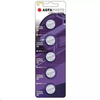 AgfaPhoto baterie litiu CR2025, blister 5buc
