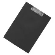 Bloc de scris A4 tablă unică laminată negru