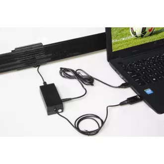 EVOLVEO Xany 5 LTE, 230/5V, antenă interioară activă DAB+/DVB-T2, filtru LTE