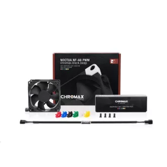 Ventilator NOCTUA NF-A8 PWM chromax.black.swap, 80x80x25 mm Ventilator NOCTUA NF-A8 PWM chromax.black.swap, 80x80x25 mm