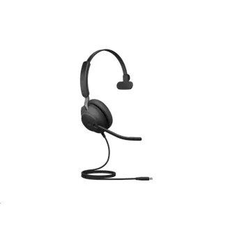 Căști Jabra Evolve2 40, USB-C, MS, mono