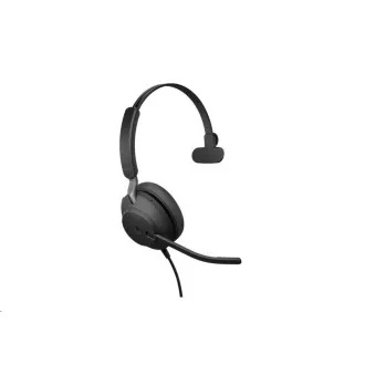 Căști Jabra Evolve2 40, USB-C, MS, mono