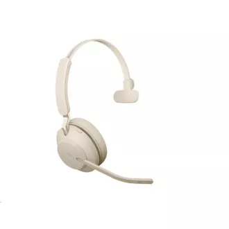 Căști Jabra cu suport Evolve2 65, Link 380c MS, mono, bej - Despachetat
