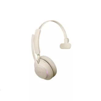 Căști Jabra Evolve2 65, Link 380c MS, mono, bej