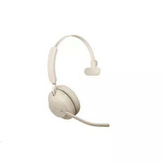 Căști Jabra Evolve2 65, Link 380a MS, mono, bej