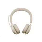 Căști Jabra Evolve2 65, Link 380c MS, stereo, bej