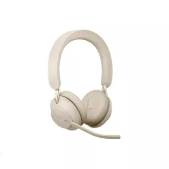 Căști Jabra Evolve2 65, Link 380c MS, stereo, bej