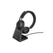 Căști Jabra cu suport Evolve2 65, Link 380a MS, stereo, negru