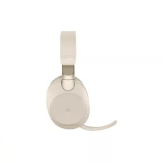 Căști Jabra cu suport Evolve2 85, Link 380c MS, stereo, bej