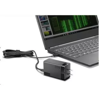 Adaptor de voiaj LENOVO Adaptor de voiaj CA USB-C 65W Adaptor de voiaj LENOVO Adaptor de voiaj CA USB-C 65W