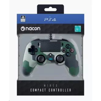 Nacon Wired Compact Controller - driver pentru PlayStation 4 - camo