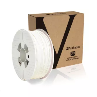 Filament pentru imprimantă 3D VERBATIM ABS 2,85 mm, 149 m, 1 kg alb