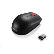 Mouse fără fir LENOVO Mouse fără fir compact Essential - 1000 DPI, optic, USB, 3 butoane, negru