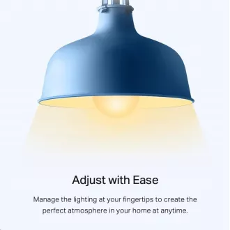 TP-Link Tapo L510E Smart WiFi Dimmable LED Bulb (alb, 2700K, 806lm, 2, 4GHz, E27)