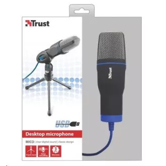 Microfon TRUST MICO USB MICROPHONE - înlocuitor pentru 20378