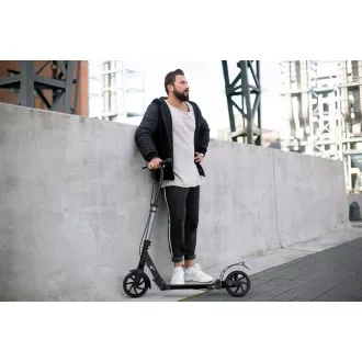 Scuter pliabil MOVINO X-Way cu frână de mână și de picior, negru Scuter pliabil MOVINO X-Way cu frână de mână și de picior, negru
