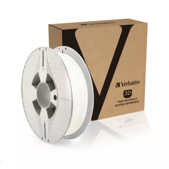 Filament pentru imprimantă 3D VERBATIM TEFABLOC TPE 1, 75mm, 190m, 500g alb Filament pentru imprimantă 3D VERBATIM TEFABLOC TPE 1, 75mm, 190m, 500g alb